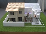 parte de tras da casa